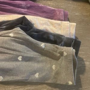 4 old navy girl’s leggings